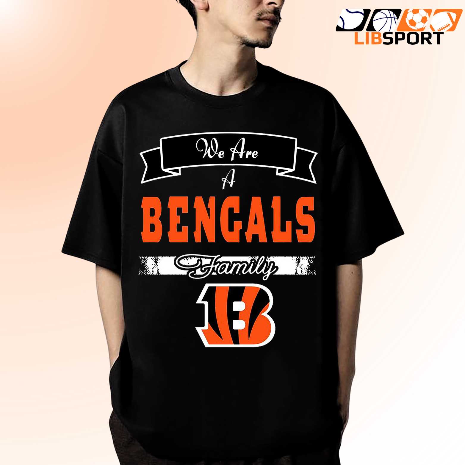 We Are A Cincinnati Bengals Family T Shirt, Cincinnati Bengals Nfl Tee